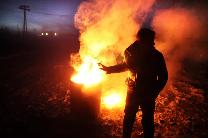 Burying the dead also becomes difficult in Oymyakon 