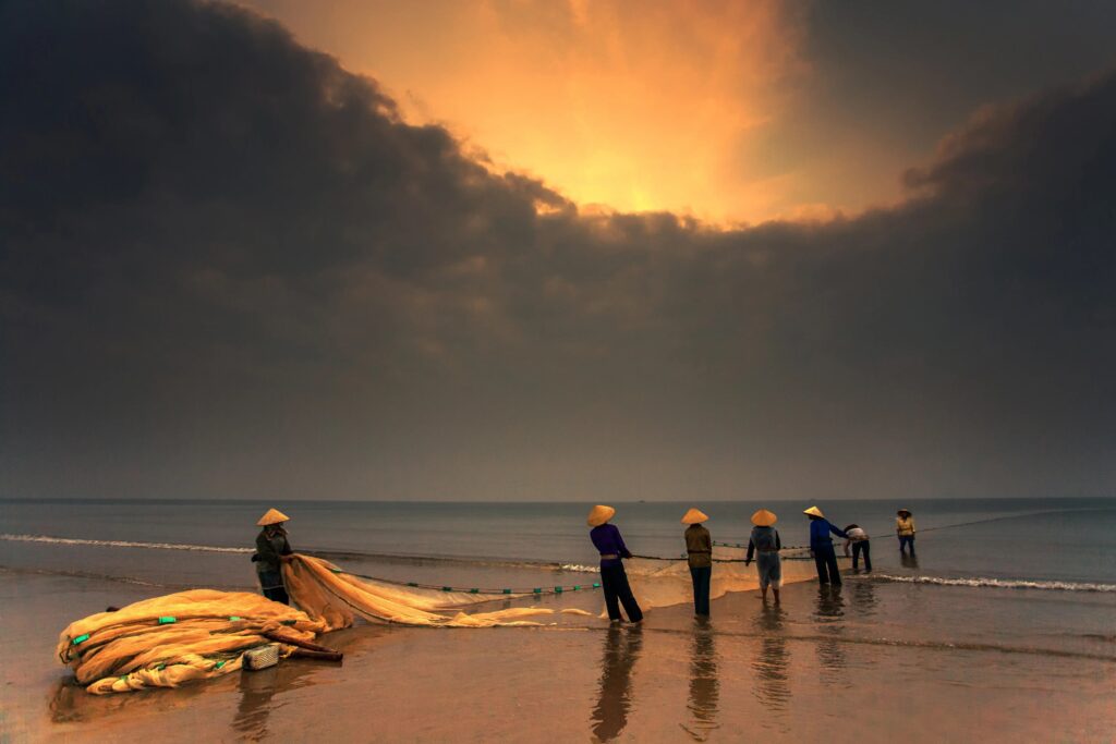 Vietnam: “Morning Fisherman” by Trinh Xuan Hai