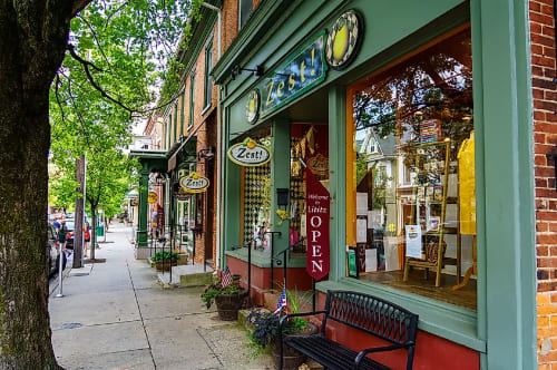 Bellefonte and Brandywine – shopping with a small-town feel